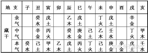 八字地支藏干是如何作用_八字地支藏干详解,第15张