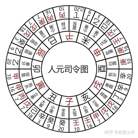 地支藏干是什么意思_地支藏干口诀,第5张