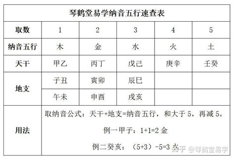 干支五行与纳音五行区别_干支五行与纳音五行的区别,第6张