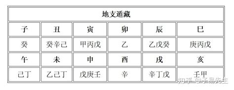 八字地支藏干是如何作用_八字地支藏干详解,第16张