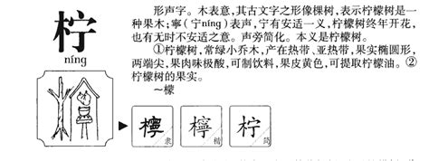 柠字取名什么含义_柠字取名女孩名字,第4张