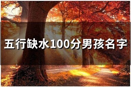 五行缺水100分男孩名字大全_五行缺水100分男孩名字,第5张