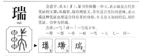 瑞字五行属什么_瑞字五行属什么吉凶,第3张