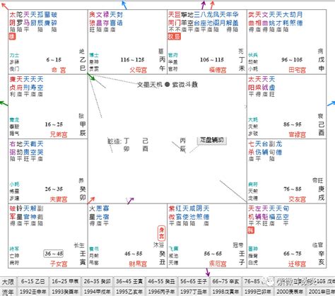 紫微星盘看流年_紫微星盘怎么看,第5张