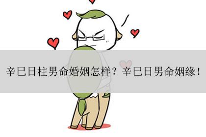 辛己日柱男命配偶_辛己日柱男命详解,第5张