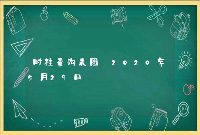 时柱查询表图_2020年5月29日,第1张