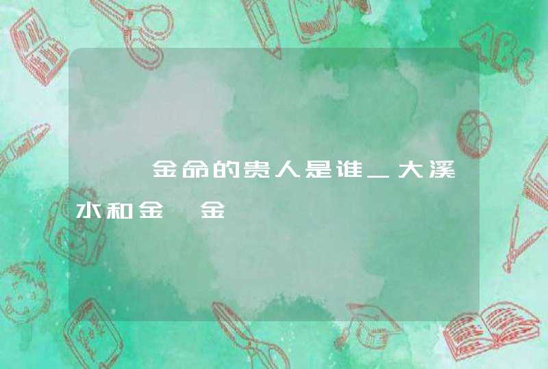 钗钏金命的贵人是谁_大溪水和金箔金,第1张